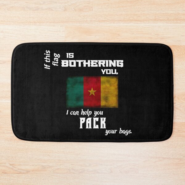 Item preview, Cameroonian flag - pack your bags designed and sold by 2Girls1Shirt.