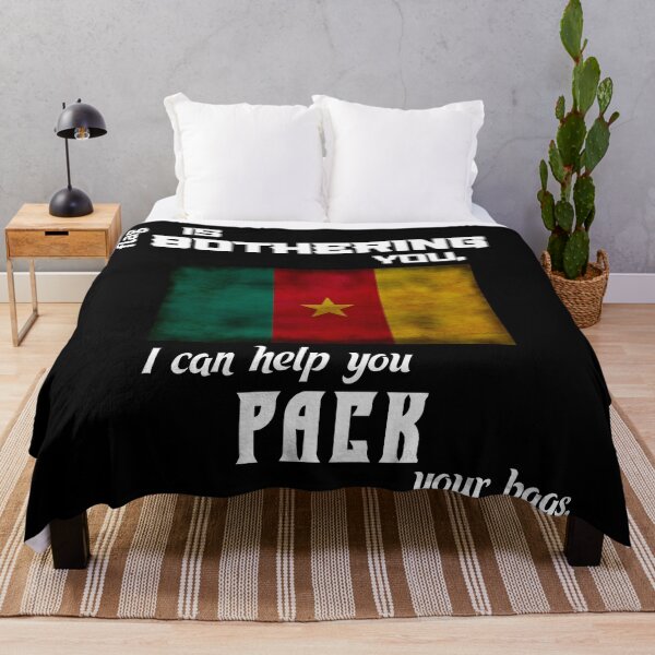 Item preview, Cameroonian flag - pack your bags designed and sold by 2Girls1Shirt.