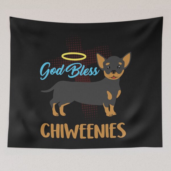 Item preview, God Bless Chiweenies Chiweenie Owner Gifts designed and sold by turiiamon.