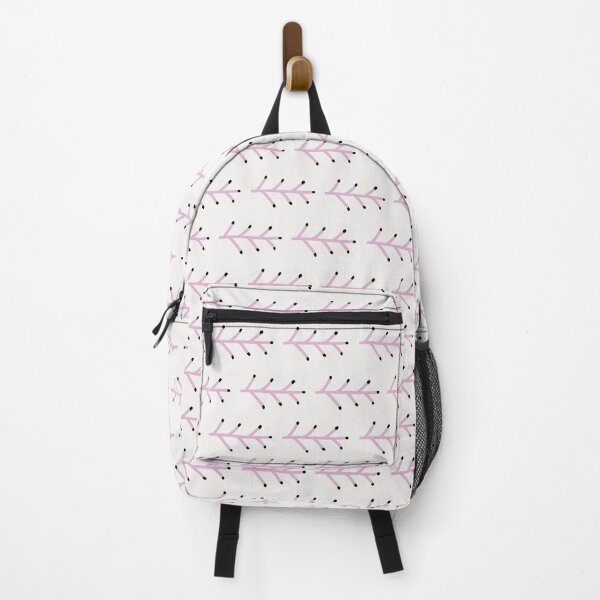 Item preview, Simple pattern with modern pink stems and black buds. designed and sold by irismoreau.