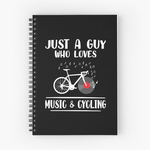 Item preview, Just A Guy Who Loves Music & Cycling Road Bike designed and sold by PowerDesignsPD.