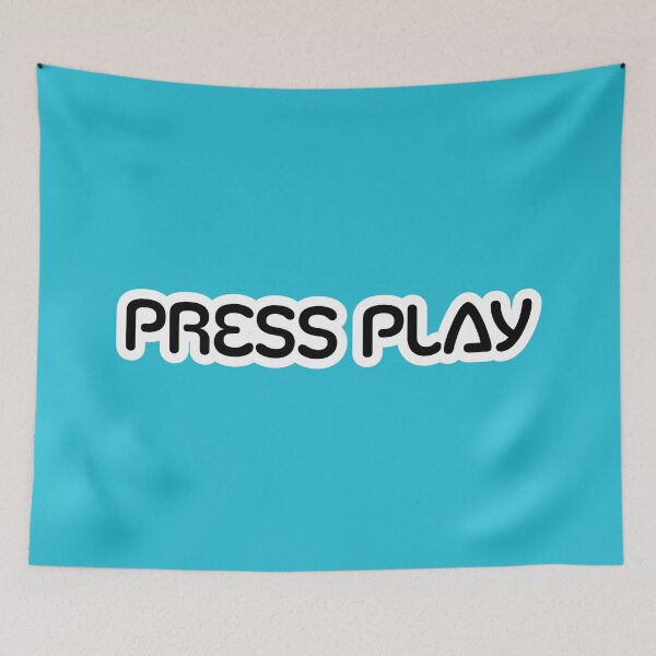 Item preview, PRESS PLAY designed and sold by awrenpod.