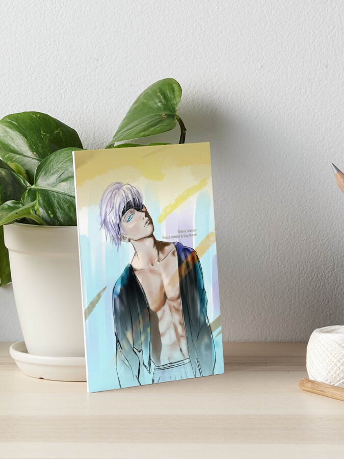 Satoru Gojo Fan Art Digital Wall Art Anime Boy (Download Now) 