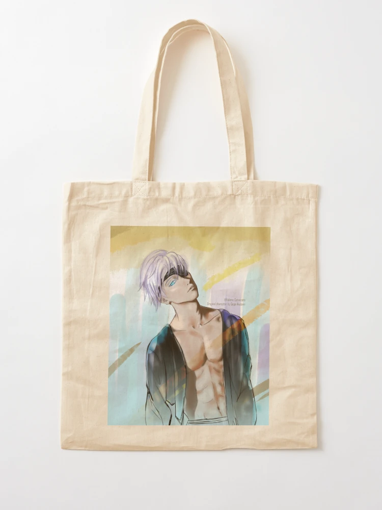 Gojo Satoru fan art Tote Bag by Valérie Gabriella Alex