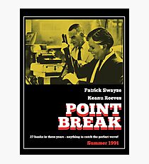 Point Break - 70s Grindhouse style Photographic Print