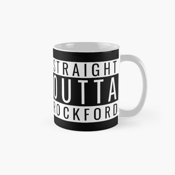 Artikelvorschau, Gerade Outta Rockford entworfen und verkauft von Teelogic.