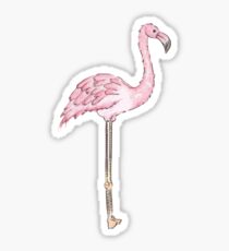 let's flamingle Sticker