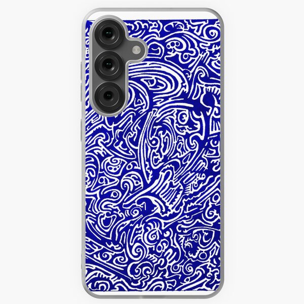 Item preview, Blue abstract pattern designed and sold by Amanda Nichols.