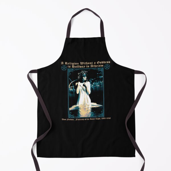 Aperçu de l'œuvre Une religion sans déesse, Wiccan, Païen, Conception de sorcellerie, Dion Fortune, Cadeau occulte créée et vendue par Proverbial Wisdom Design.