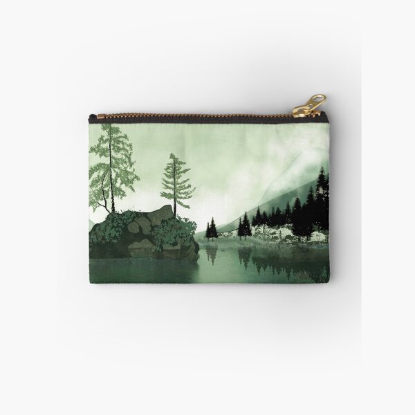 Item preview, Trees in the mist by the lake designed and sold by Catherine  Milchard.
