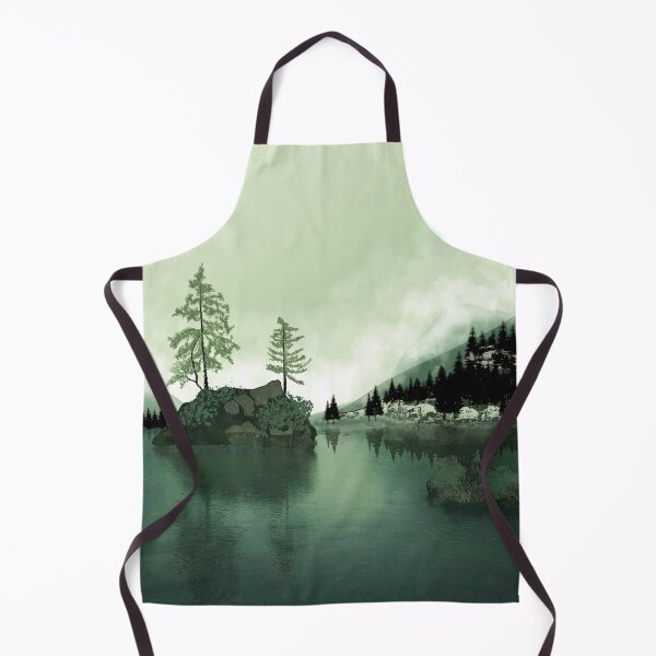 Item preview, Trees in the mist by the lake designed and sold by Catherine Milchard.