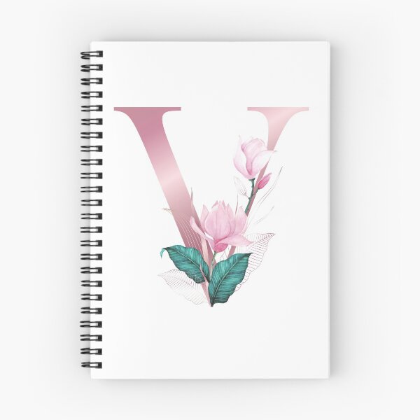 Item preview, The Letter V - Roses & Light Pink designed and sold by Malta Sellers.