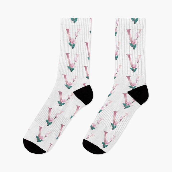 Item preview, The Letter V - Roses & Light Pink designed and sold by Malta Sellers.