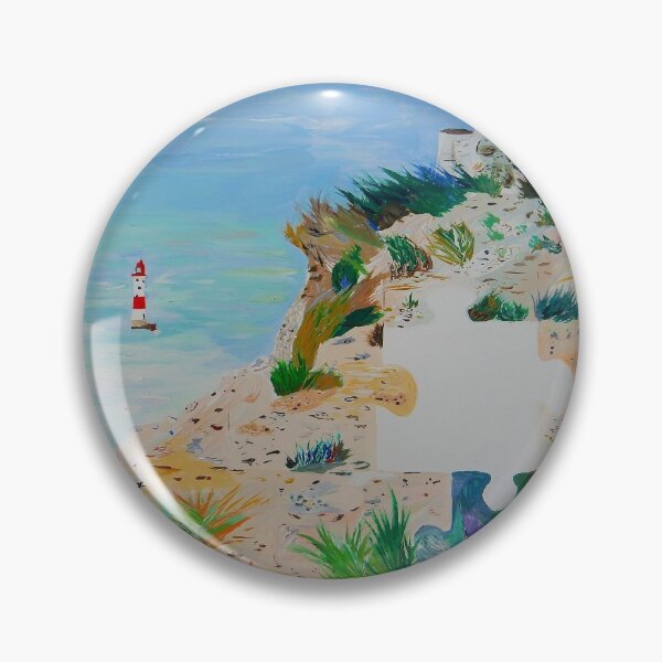Item preview, Beachy Head Lighthouse Jigsaw designed and sold by JTYCreative.