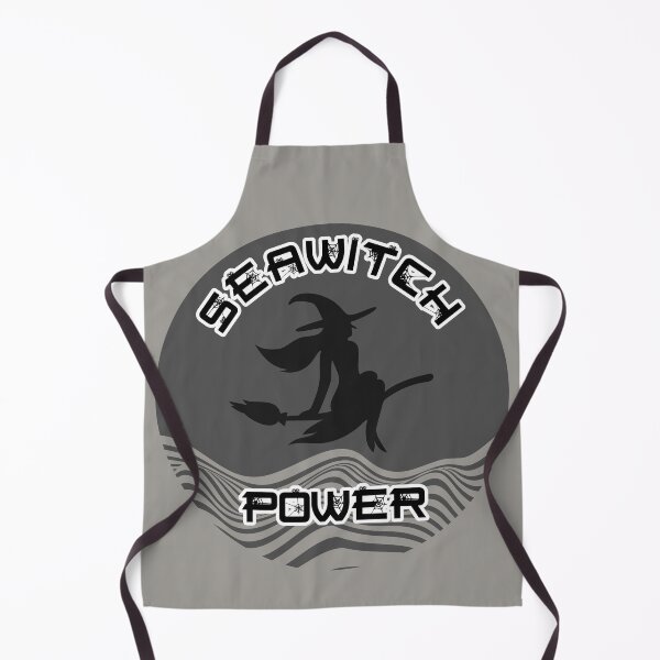 Item preview, Seawitch Power Round Sticker - Grey Silhouette designed and sold by NoMatterLab.