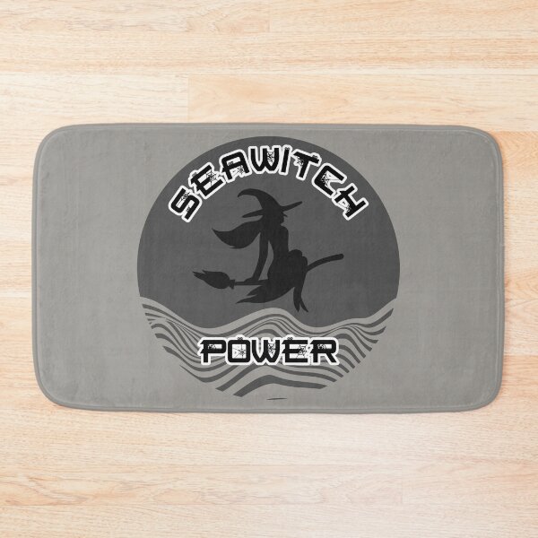 Item preview, Seawitch Power Round Sticker - Grey Silhouette  designed and sold by NoMatterLab.
