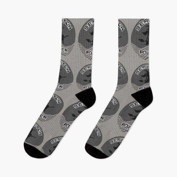 Item preview, Seawitch Power Round Sticker - Grey Silhouette  designed and sold by NoMatterLab.