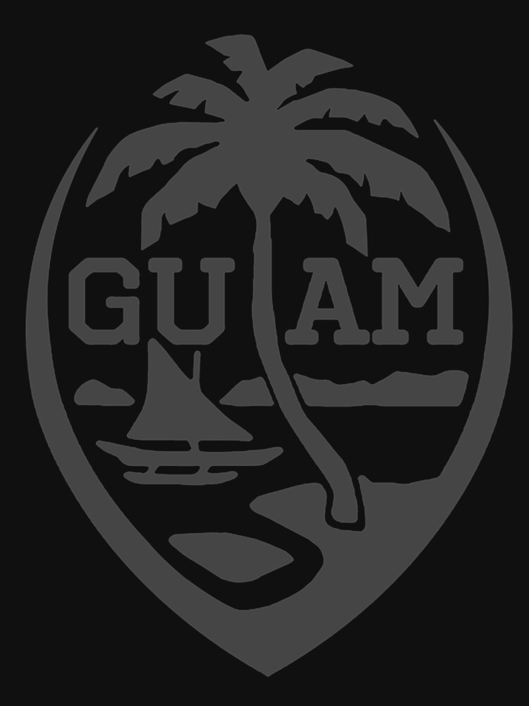 Guam Seal Red Baseball Jersey M