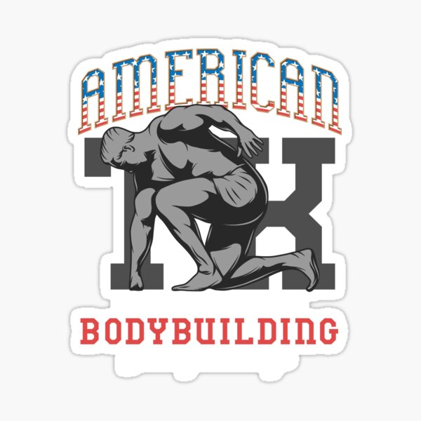 American Bodybuilder Sticker