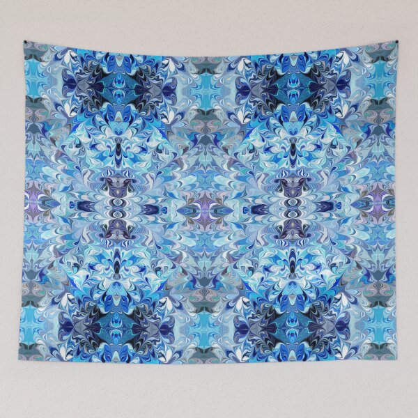 Item preview, Blue fantasy fantasy pattern designed and sold by Kallexos.
