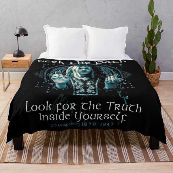 Item preview, Seek the Path, Look for the Truth Inside Yourself, Wiccan Witchcraft, Neopaganism, Occult Gift designed and sold by Proverbial Wisdom Design.