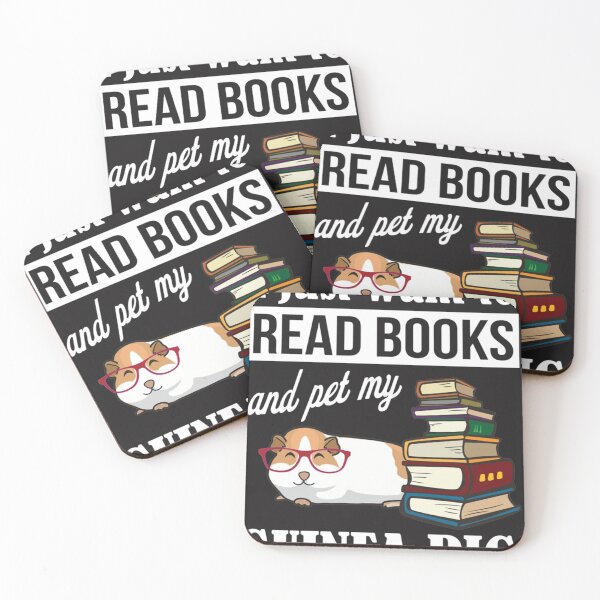 Item preview, Guinea Pig Funny book Lover designed and sold by turiiamon.