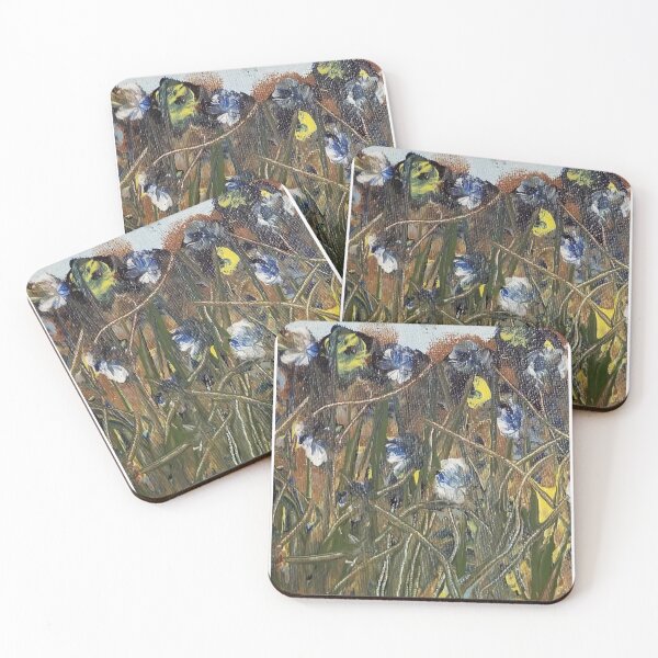 Mountain Flowers Coasters (Set of 4)