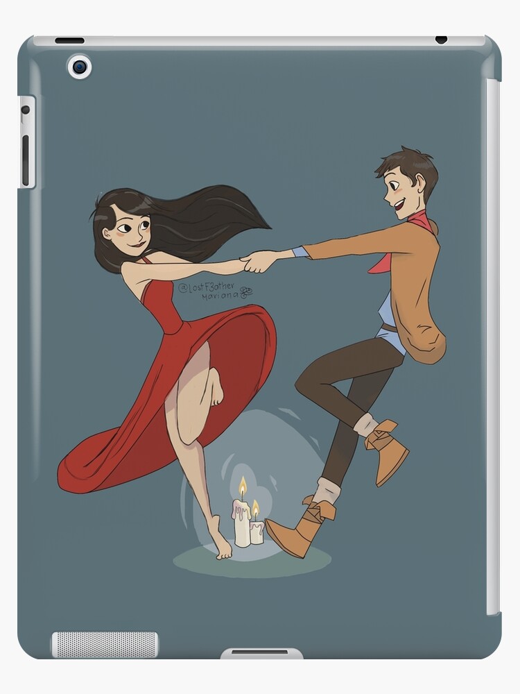 Coque et skin adhésive iPad avec l'œuvre « Merlin » de l'artiste