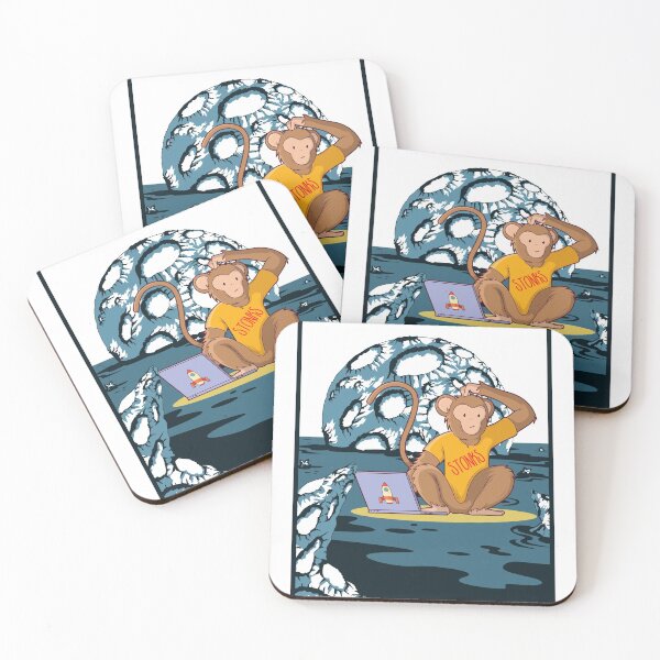 Item preview, MONOS EN LA LUNA - GME art. designed and sold by GraphicApes.
