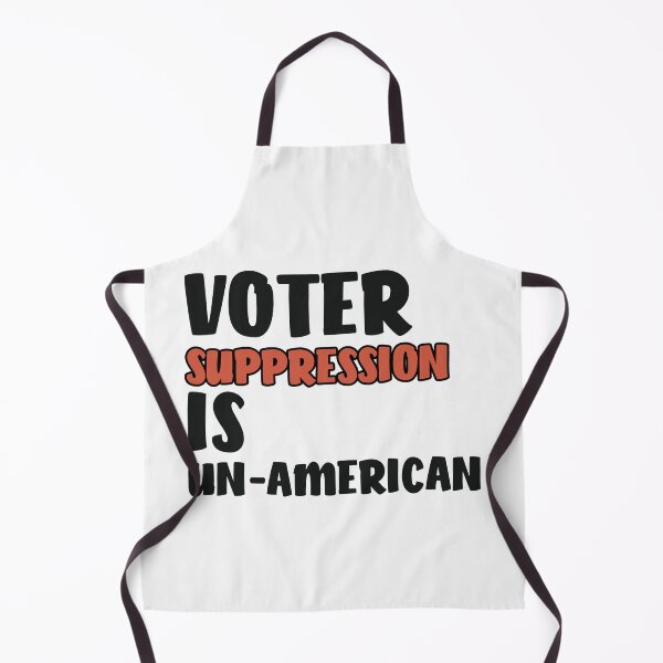 Item preview, Voter Suppression Is Un-american - red, black designed and sold by Chubuter.