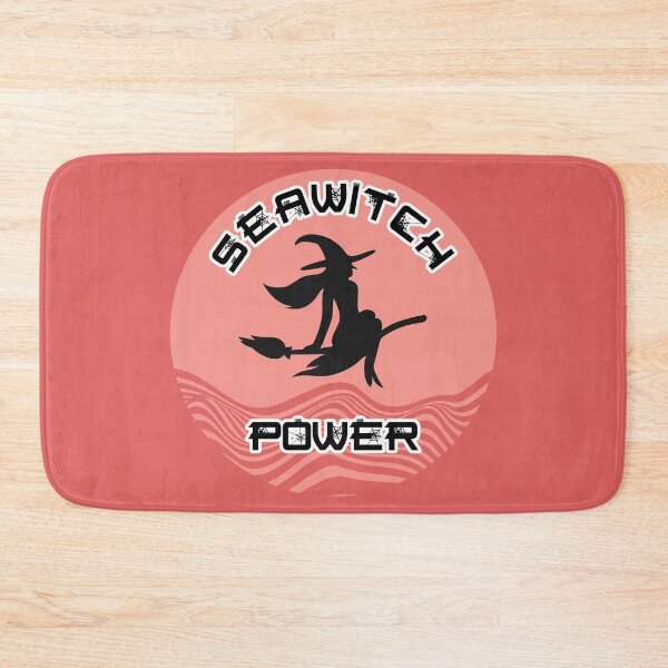Item preview, Seawitch Power Round Sticker - Pink Silhouette designed and sold by NoMatterLab.