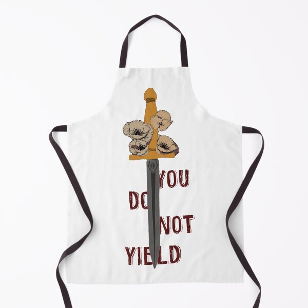 Item preview, “You do not yield” - Throne of Glass/ACOTAR quotes designed and sold by CrescntDesigns.