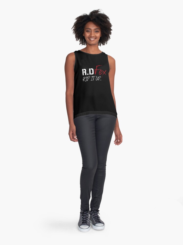 Thumbnail 3 of 6, Sleeveless Top, R D Fex RIP IT UP... designed and sold by R-D-Fex.