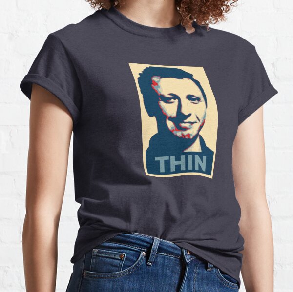 Oui, nous pouvons (appliquer deux couches minces) T-shirt classique