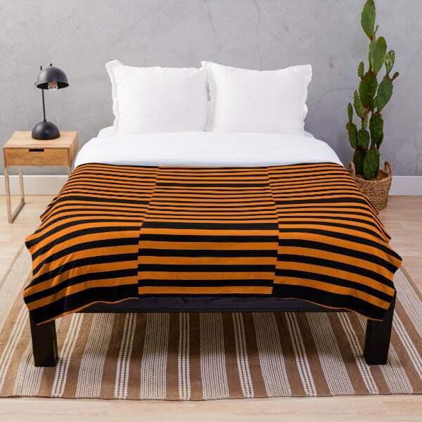 Item preview, Orange Black Stripes designed and sold by Wishmi Lucky.