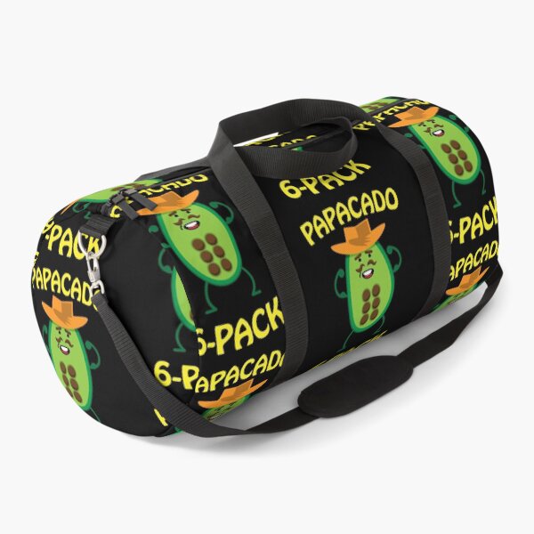 Item preview, Papacado 6 Pack Dad Avocado Cute Workout designed and sold by d247.