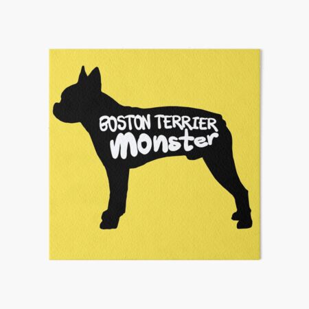 Item preview, Boston terrier monster doggie.  designed and sold by illlustreation.