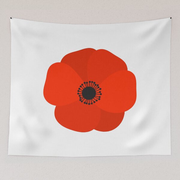 Item preview, Red poppy flower designed and sold by StudioBarcelona.