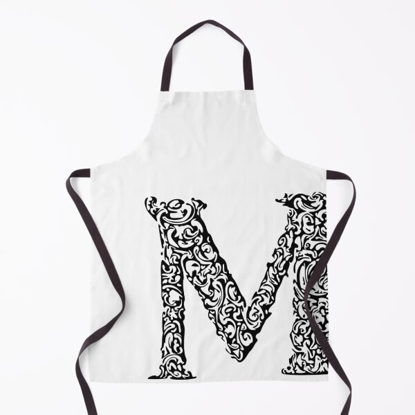 Item preview, Black Monogram - Letter "M" designed and sold by RoamingRabbit.