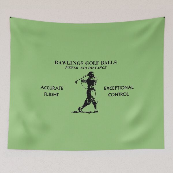 Item preview, GOLF BALL ADVERTISMENT designed and sold by ThrowbackAds.