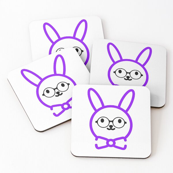 Item preview, Bunny With Glasses designed and sold by WearYourMood.