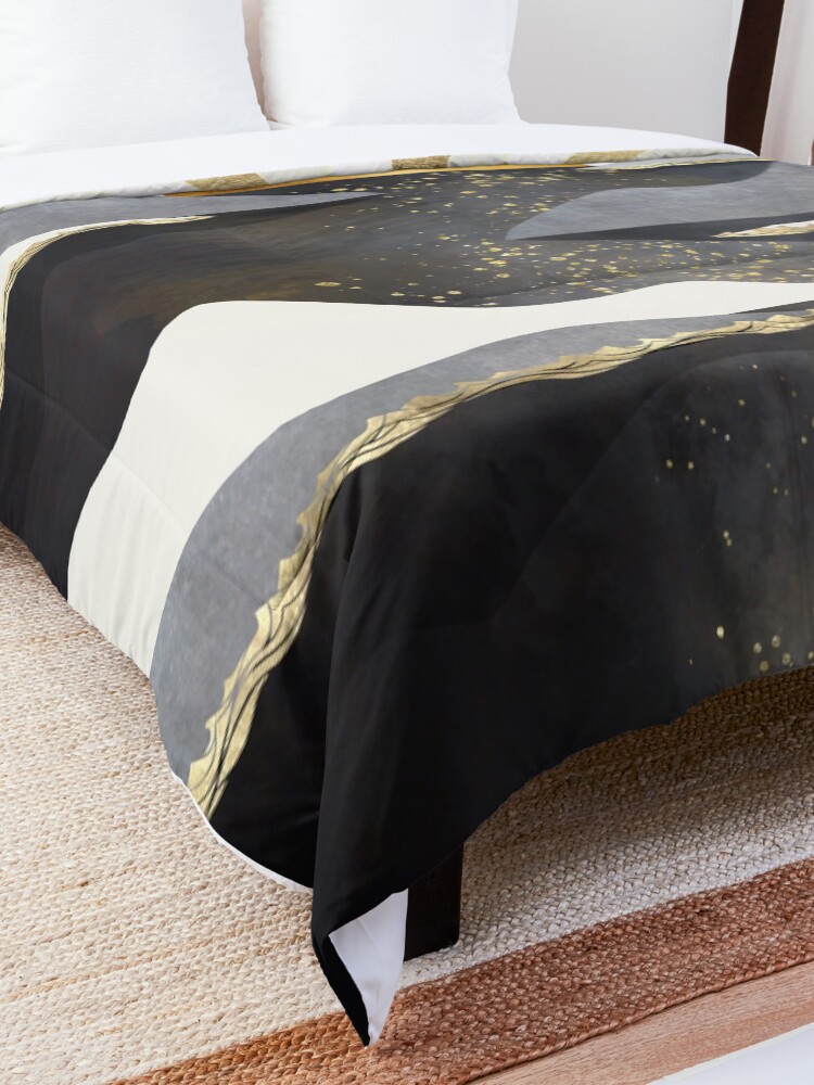 Alternate view of Metallic Dusk Comforter