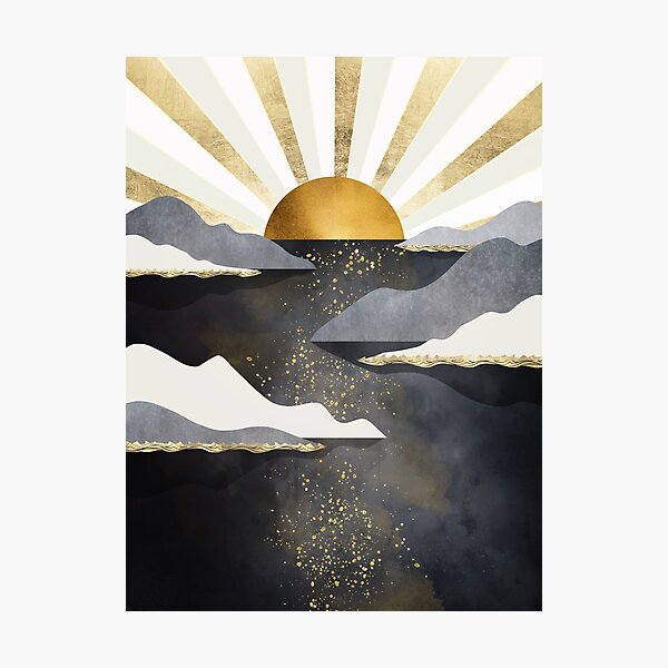 Metallic Dusk Photographic Print