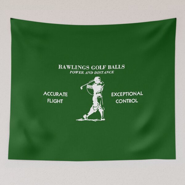 Item preview, GOLF BALL ADVERTISMENT designed and sold by ThrowbackAds.