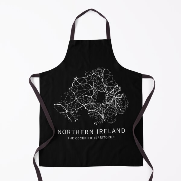 Item preview, Northern Ireland Road Map designed and sold by clarkstpress.