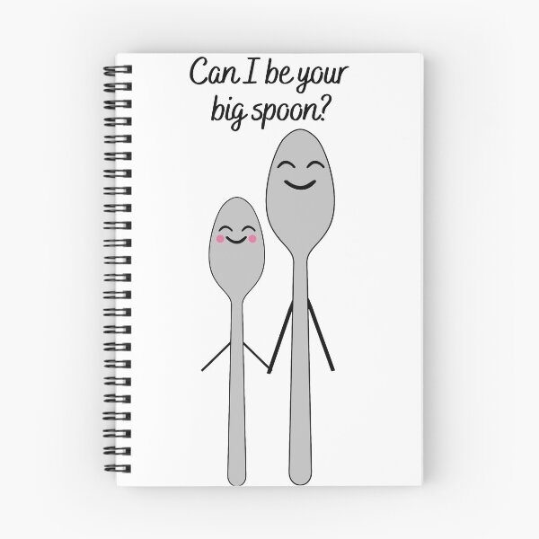 Item preview, Can I be your big spoon? designed and sold by BazEris.