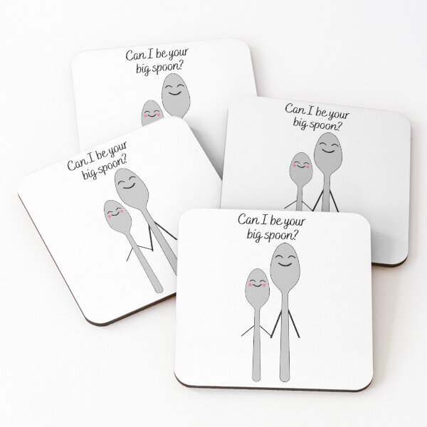 Item preview, Can I be your big spoon? designed and sold by BazEris.
