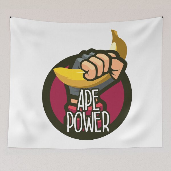Item preview, APE POWER - GME ART designed and sold by GraphicApes.