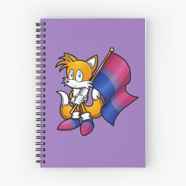 Item preview, Anthropomorphic Two Tailed Fox LGBT Pride Flag Bisexual Bi designed and sold by Zphal.