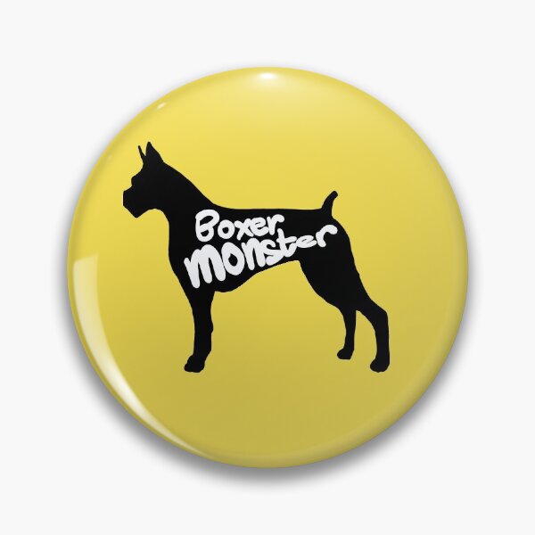 Item preview, Boxer monster doggie.  designed and sold by illlustreation.
